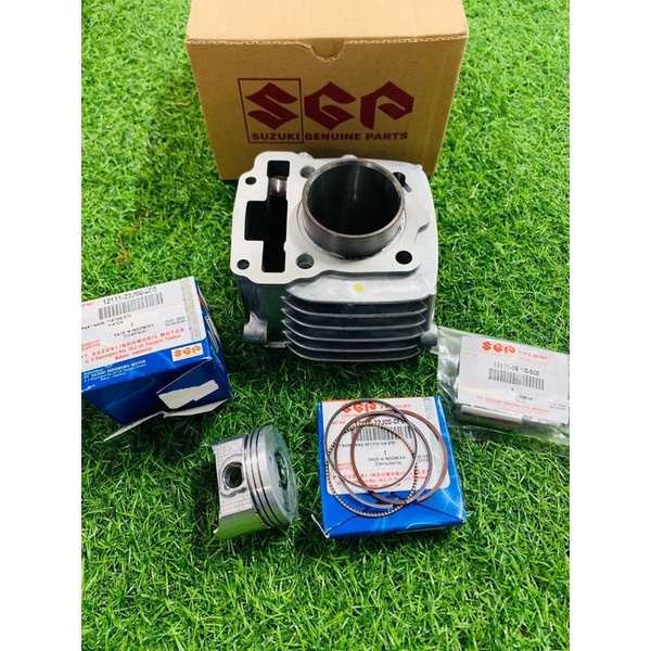 Bộ hơi suzuki viva fi 115+piston+bạc+ắc+phe)