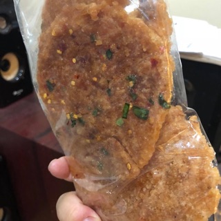 Compo cơm cháy vỡ mix khô gà 150k