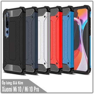 Ốp lưng cho Xiaomi Mi 10 / Mi 10 Pro Giả kim - Chống sốc
