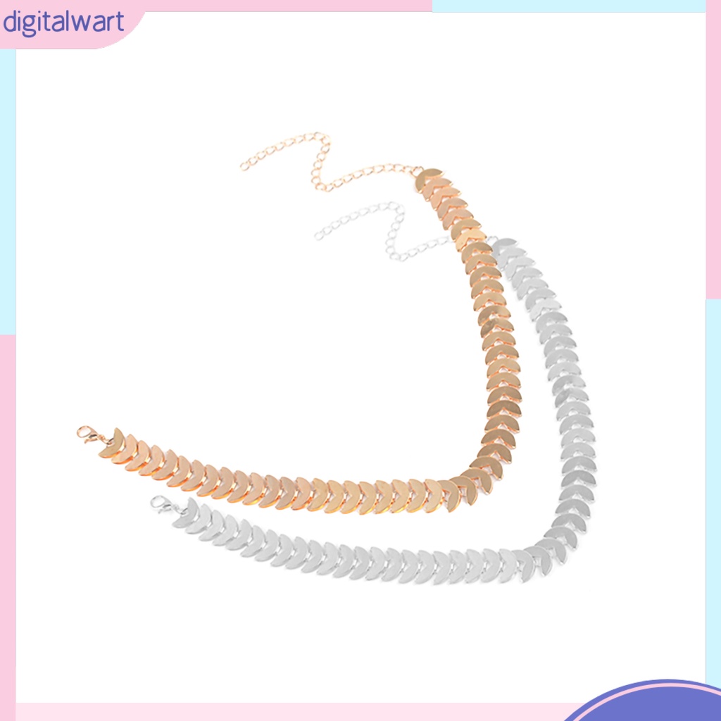 Vòng cổ choker hợp kim thiết kế nối đuôi nhau cá tính sang trọng dành cho nữ