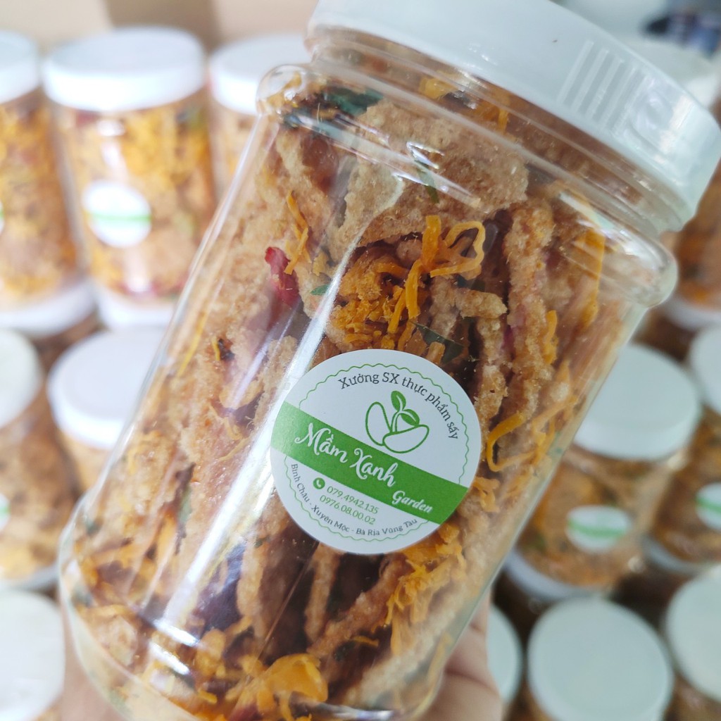 Combo 3 hũ cơm cháy lắc khô gà hũ mini