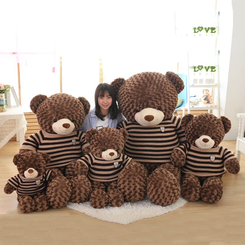 Gấu bông teddy socola, Cực Kì Cute, Chất Lượng Khỏi Bàn