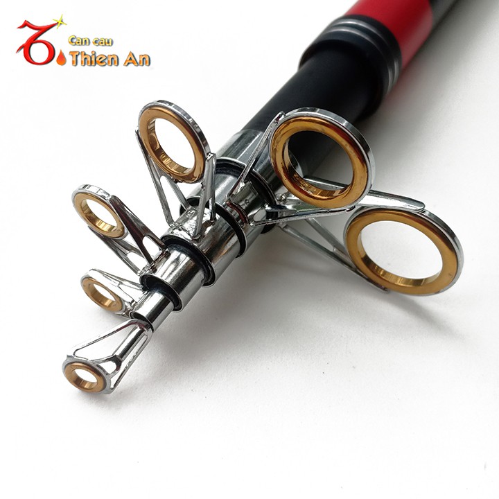 Cần câu cá Hunts Man Trâu bò màu đen đỏ tải cá 8 - 15kg chuyên săn hàng khủng  giá rẻ y hình