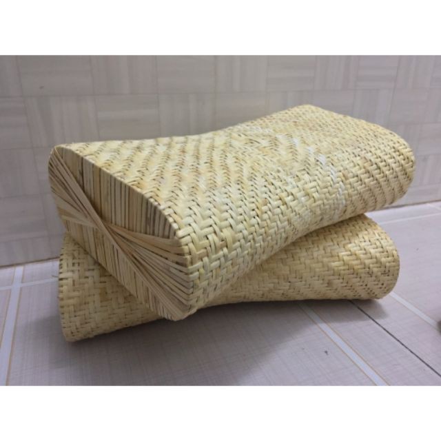 Gối may tre đan tự nhiên