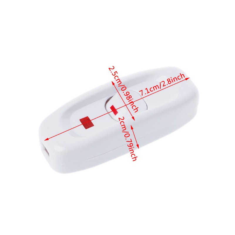 Công tắc đèn led 10a 250v màu trắng đa năng tiện lợi