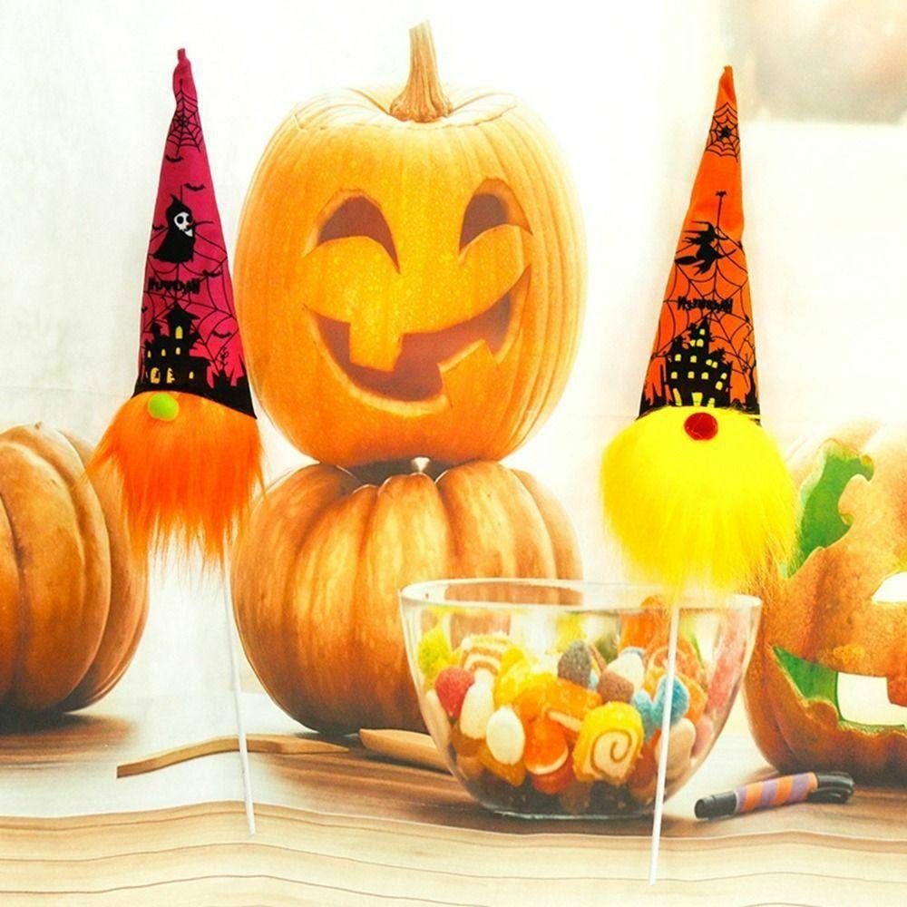 YIYU Búp Bê Lò Sưởi Màu Cam Dễ Thương Tyrler1 Rudolph Kèm Đèn Trang Trí Halloween