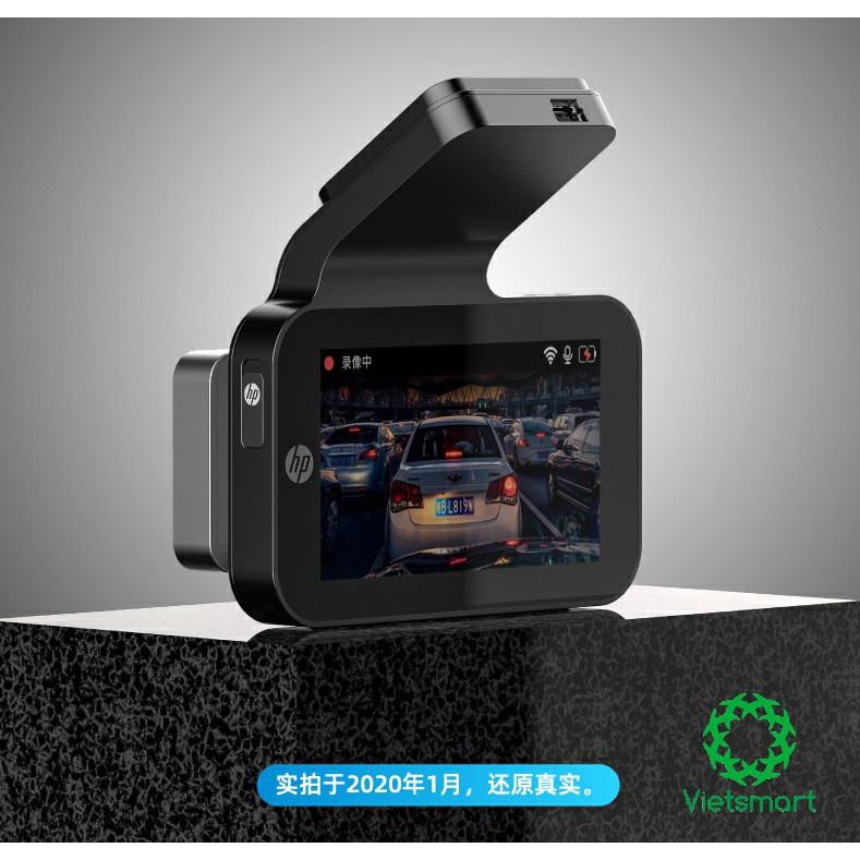 Camera hành trình HP F960X 2K tích hợp GPS và cảnh báo ADAS WIFI xem lại trên điện thoại, tặng kèm thẻ nhớ 32GB