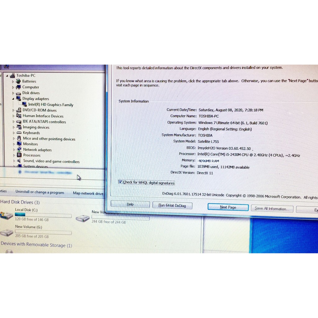 insydeh20 bios update toshiba