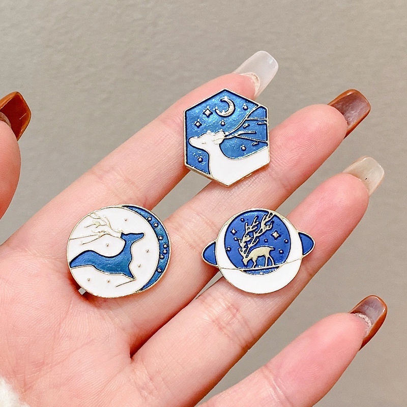 Trâm Cài Áo Kim Loại Dễ Thương