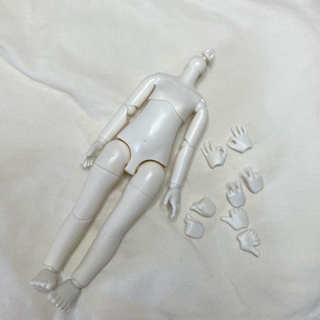 Búp Bê bjd 3D Mắt Thật 6 Cánh 30cm Có Thể Thay Đổi Màu Sắc