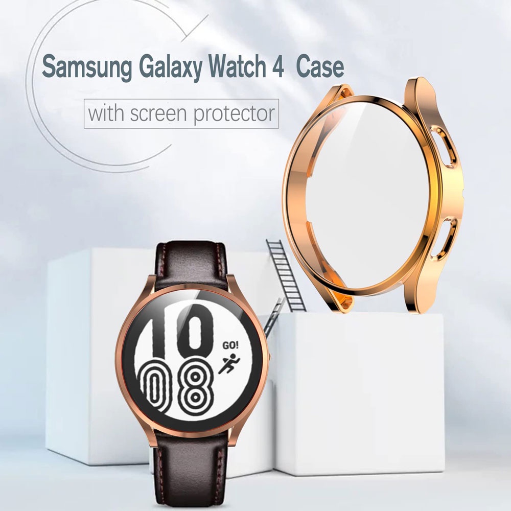 Ốp Bảo Vệ Màn Hình Đồng Hồ Thông Minh Samsung Galaxy Watch 4 40mm 44mm Sự Bảo Vệ