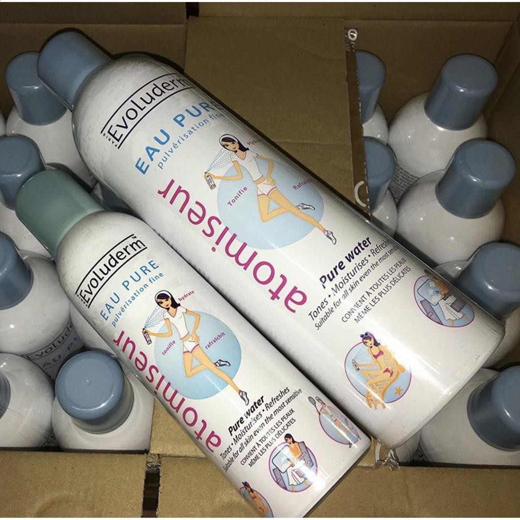 Xịt Khoáng [Dùng Là Mê-Hàng Auth]  Xịt Khoáng Cấp Ẩm Evoluderm Atomiseur Eau Pure Pháp | BigBuy360 - bigbuy360.vn