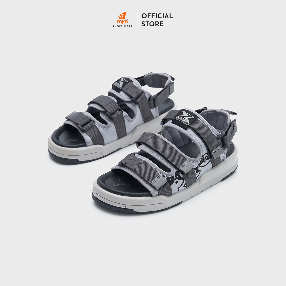 Sandal ZX Unisex Meta 3121 Raccoon Grey xăng đan 3 quai đế Phylon 3 lớp