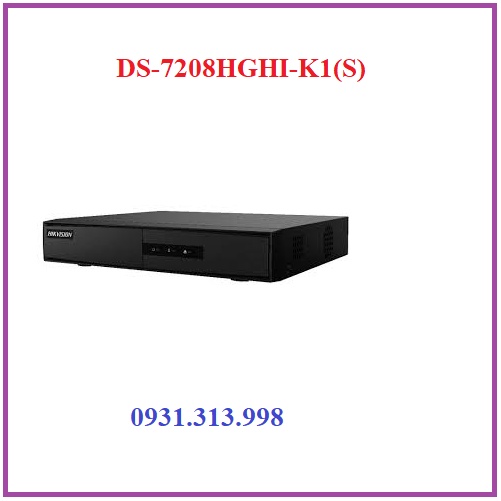 ĐẦU GHI HÌNH 8 KÊNH DS-7208HGHI-K1  HIKVISION