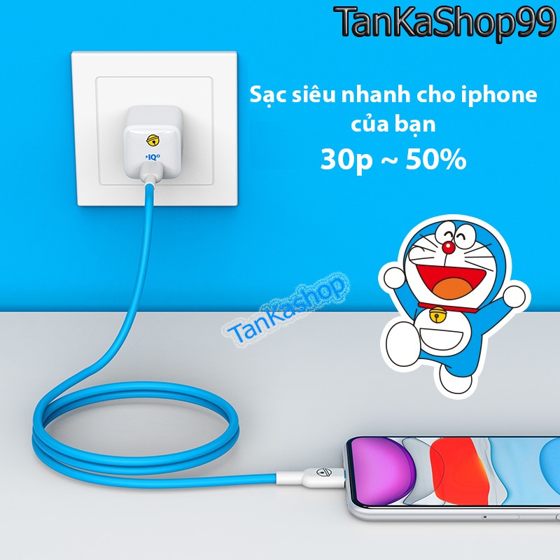  Cáp Sạc ANKER x Doraemon PowerLine II Usb-C to Lightning 0.9m - A8632