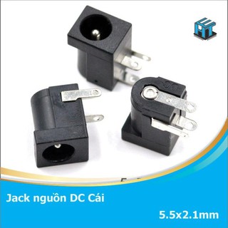 Jack nguồn DC 5.5x2.1mm Cái