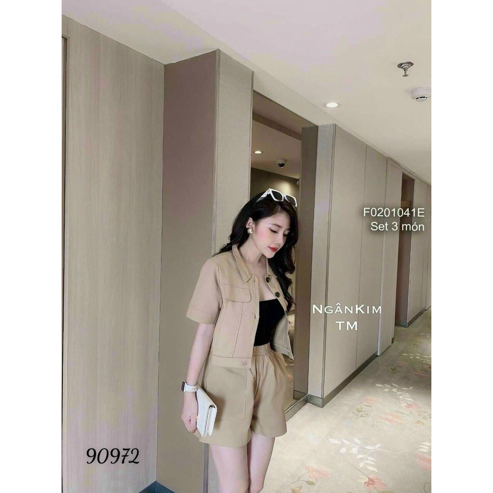SET BỘ ĐỒ NỮ NGẮN SIÊU XINH , HOT HÈ 2021 KB FASHION
