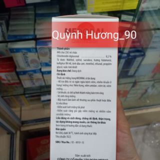 Nước súc miệng Medoral 250ml