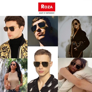 Kính Mát Phân Cực Gọng Vuông Chống Tia UV400 RZ1221 Thời Trang Unisex