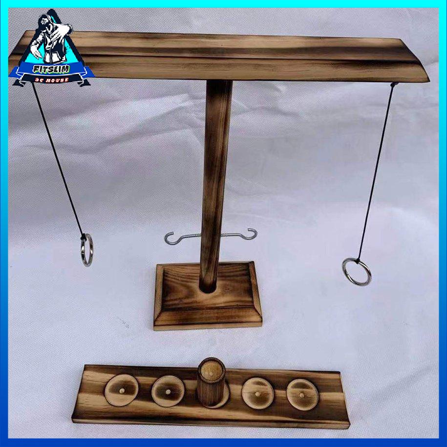 Trò chơi Ring Toss Trò chơi trên bàn cầm tay với Bắn Thang Bắn Trò chơi Hook và Ring [8/2]