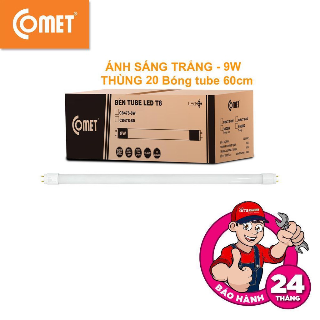 ĐÈN TUBE LED COMET CT02S009 9W