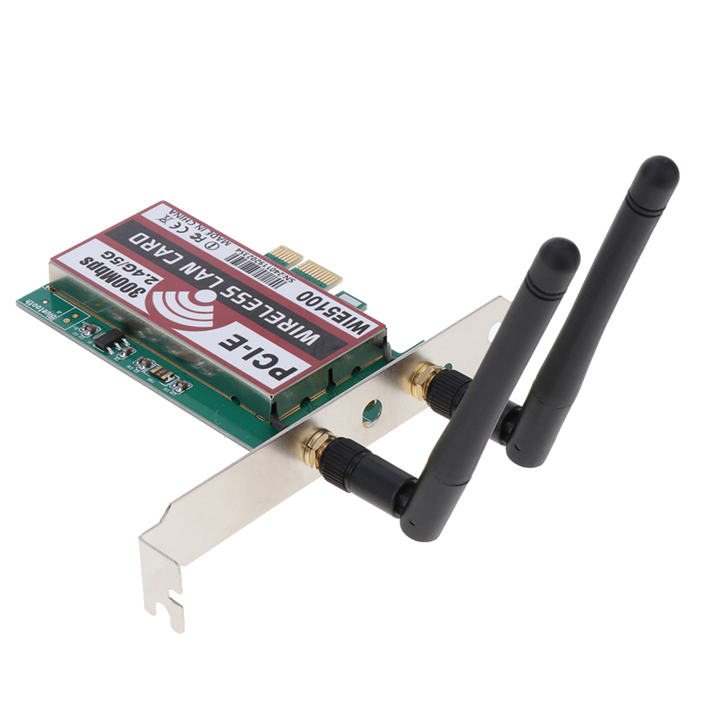 Bộ Card Mạng Wifi Wlan 300mbps Cho Xp / 7 / 8 / 10