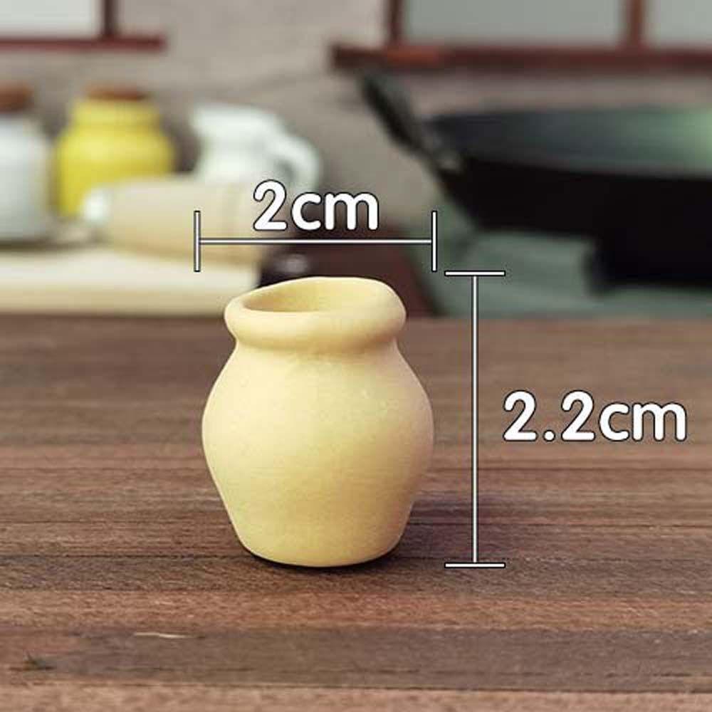 Lọ Hoa Sứ Mini Dùng Trang Trí Nhà Búp Bê