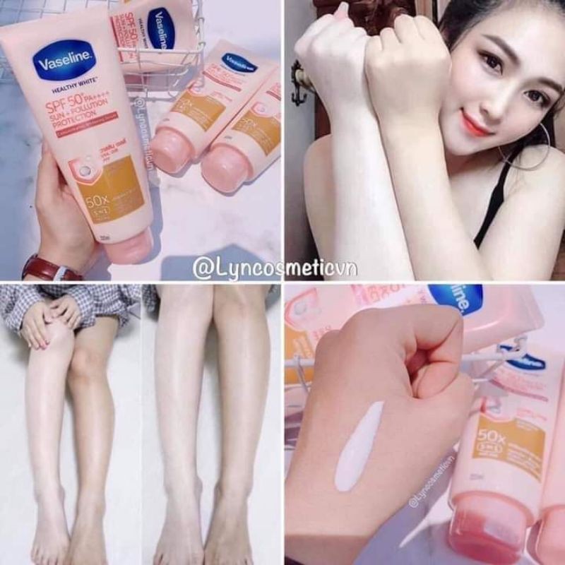 Sữa Dưỡng Thể Vaseline 50x SPF 50++