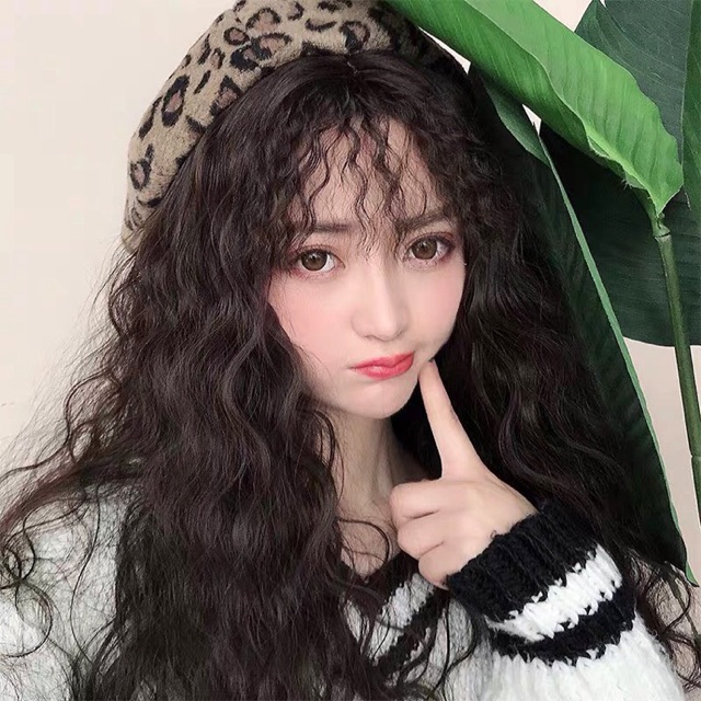 Tóc bộ nguyên đầu xù mì 1856