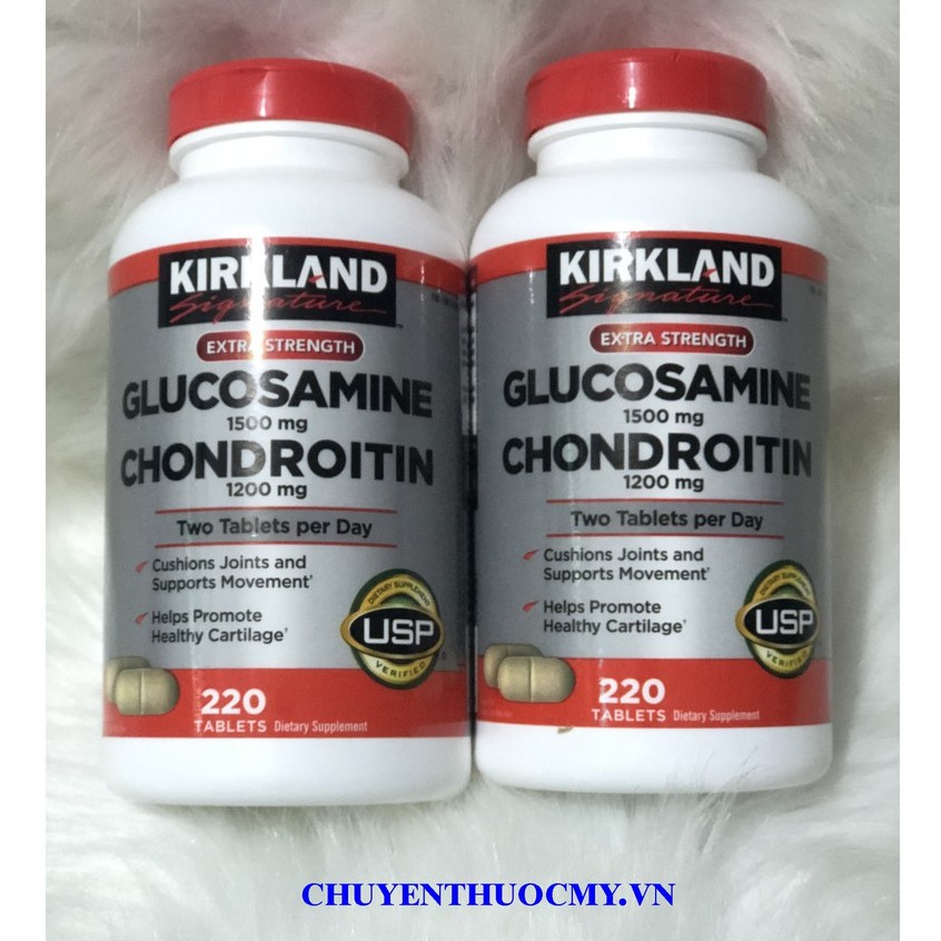 Glucosamine Chondroitin Kirkland - 220 viên - hàng Mỹ