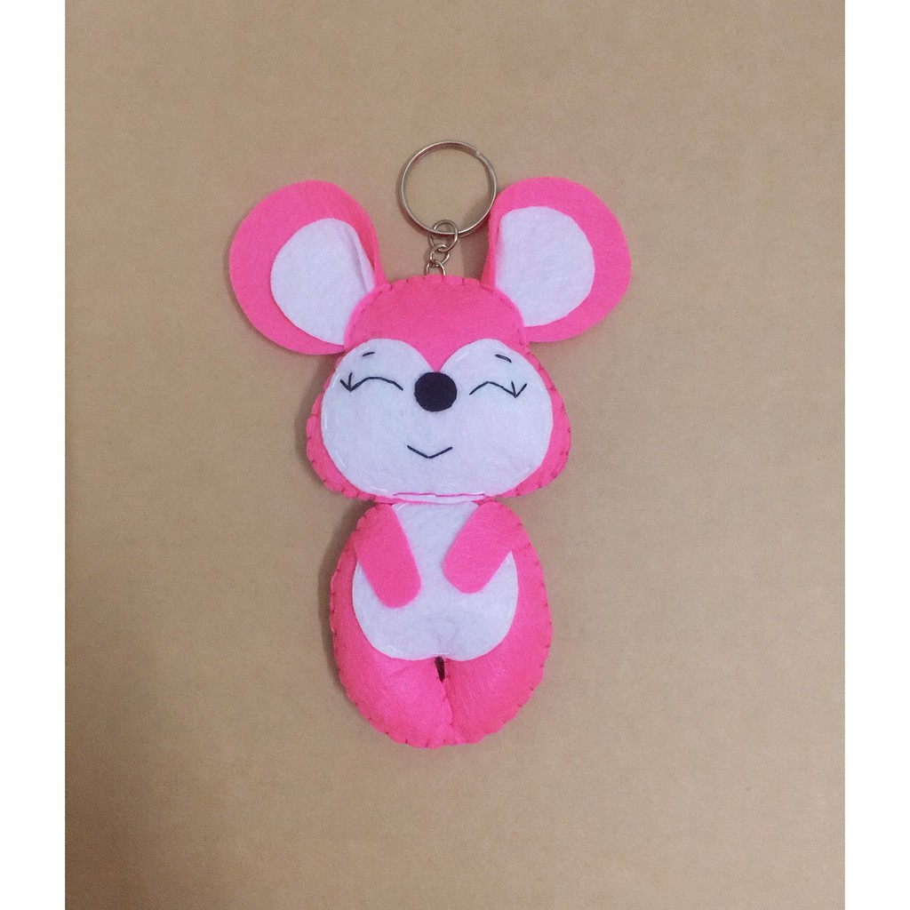 Combo móc khoá Handmade Mouse 2020 siêu cute