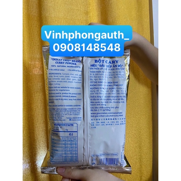 Bột cà ri việt ấn Vianco 500gr