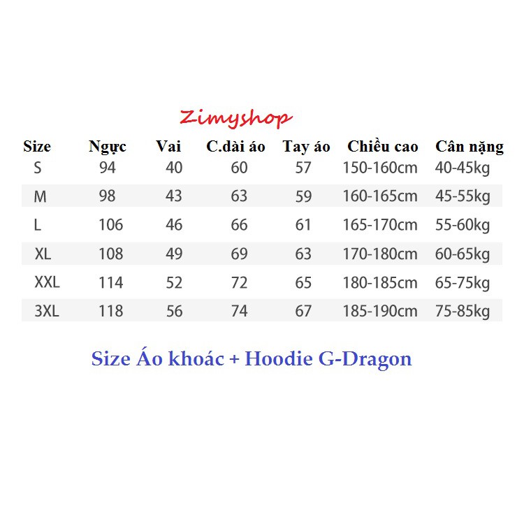 ẢNH THẬT ÁO KHOÁC + HOODIE G-DRAGON BIG BANG