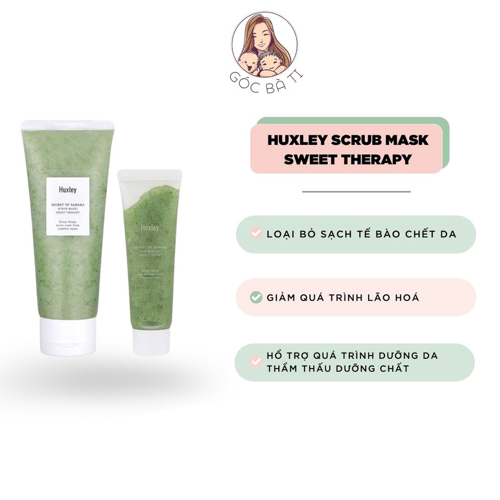 TẨY TẾ BÀO CHẾT MẶT HUXLEY SCRUB MASK