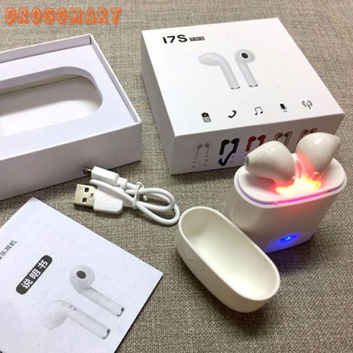 ( FREESHIP 99K ) Tai nghe AirPods bluetooth TWS i7s Âm thanh cực hay nghe 2 tai Bảo Hành 6 tháng | BigBuy360 - bigbuy360.vn