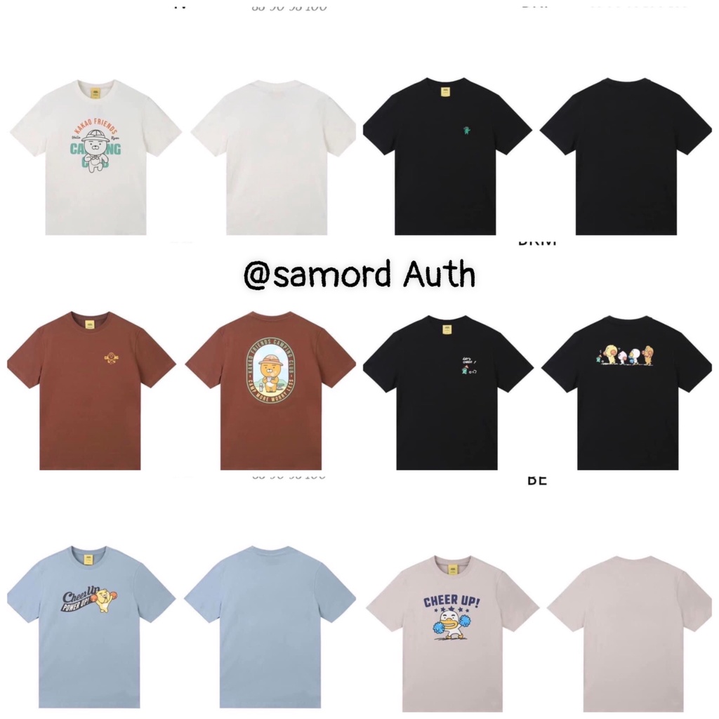 [AUTHENTIC 100%] ÁO THUN TOPTEN X KAKAO FRIENDS CHÍNH HÃNG KOREA SALE MSB2TS3003