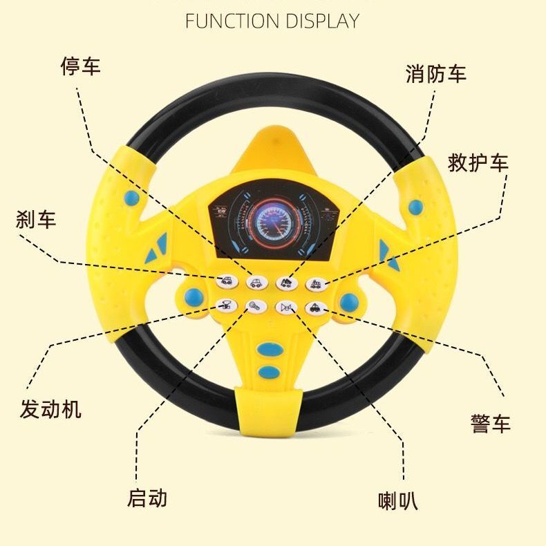 Vô Lăng Đồ Chơi Giáo Dục Dành Cho Trẻ