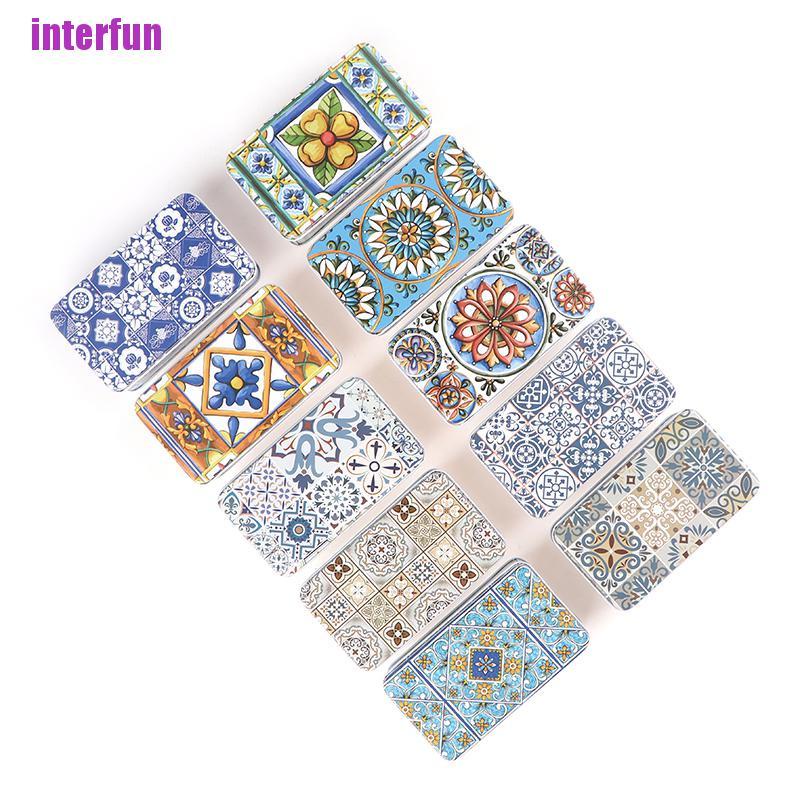 Trang Sức Hình Chữ Nhật Bằng Thiếc Kích Thước 11.5X6.5X4Cm