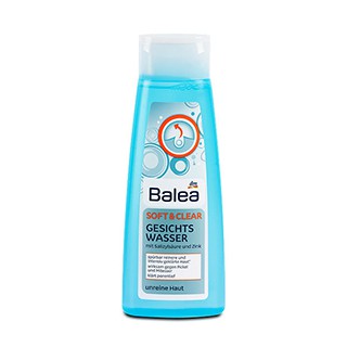 Toner, nước hoa hồng Balea soft and clear cho da mụn, hàng hàng Đức