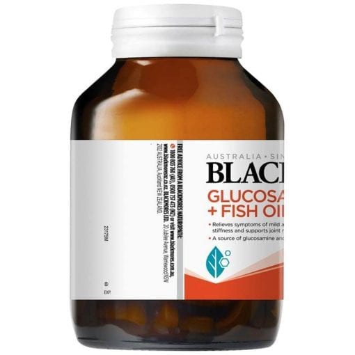 Viên uống bổ xương khớp kết hợp dầu cá Blackmores glucosamine + fish oil 90 viên blackmore Úc