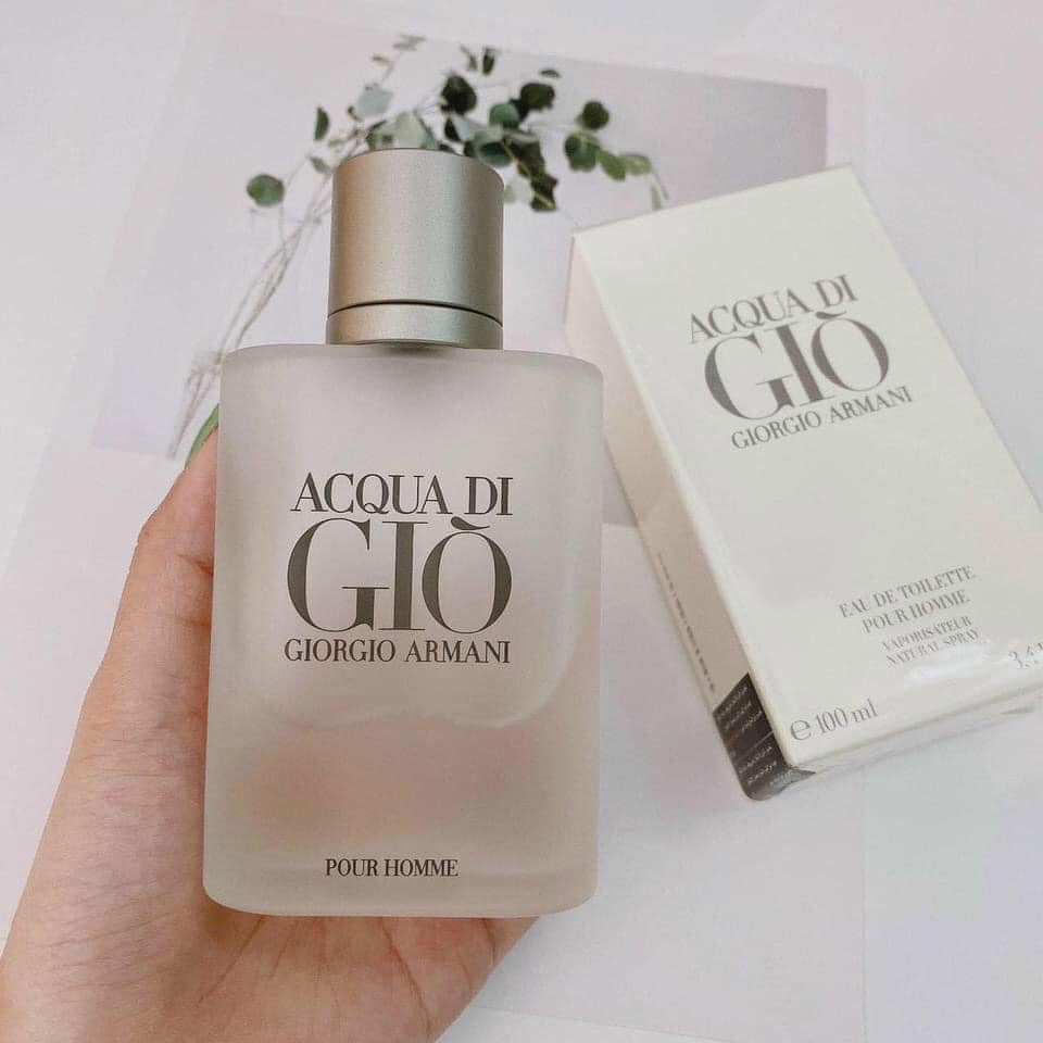 Nước Hoa Dầu Thơm Aquadi Gio Trắng 100ml Nam Tính Cuốn Hút