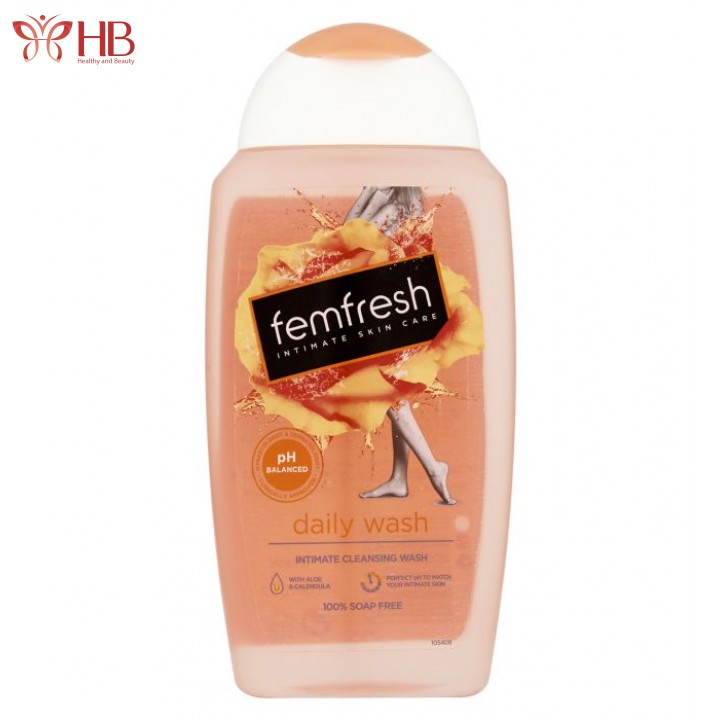 [Hàng UK] Dung Dịch Vệ Sinh Phụ Nữ Femfresh Intimate Skin Care 250ml Anh Quốc