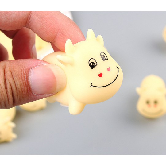 Đồ Chơi Squishy Hình Bò Sữa Dễ Thương  Clovershop68