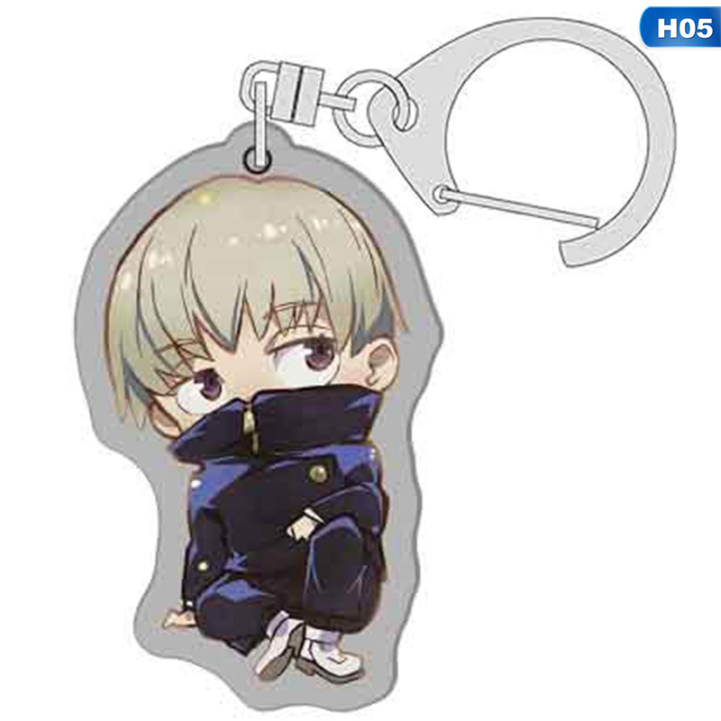 flowersqueen Móc khóa thiết kế hoạt hình Anime Kaisen độc đáo