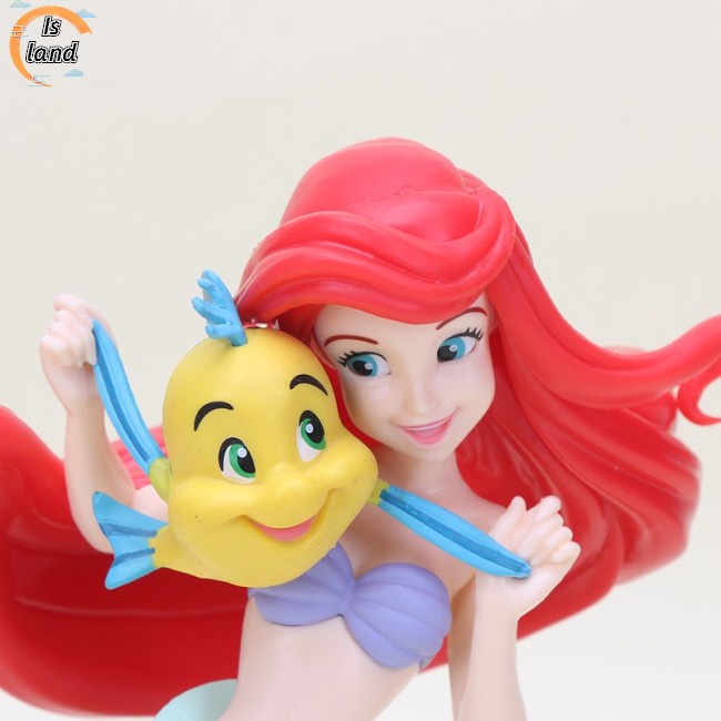 Mô Hình Nàng Tiên Cá Ariel Trang Trí Bánh Kem Đáng Yêu 10/20cm