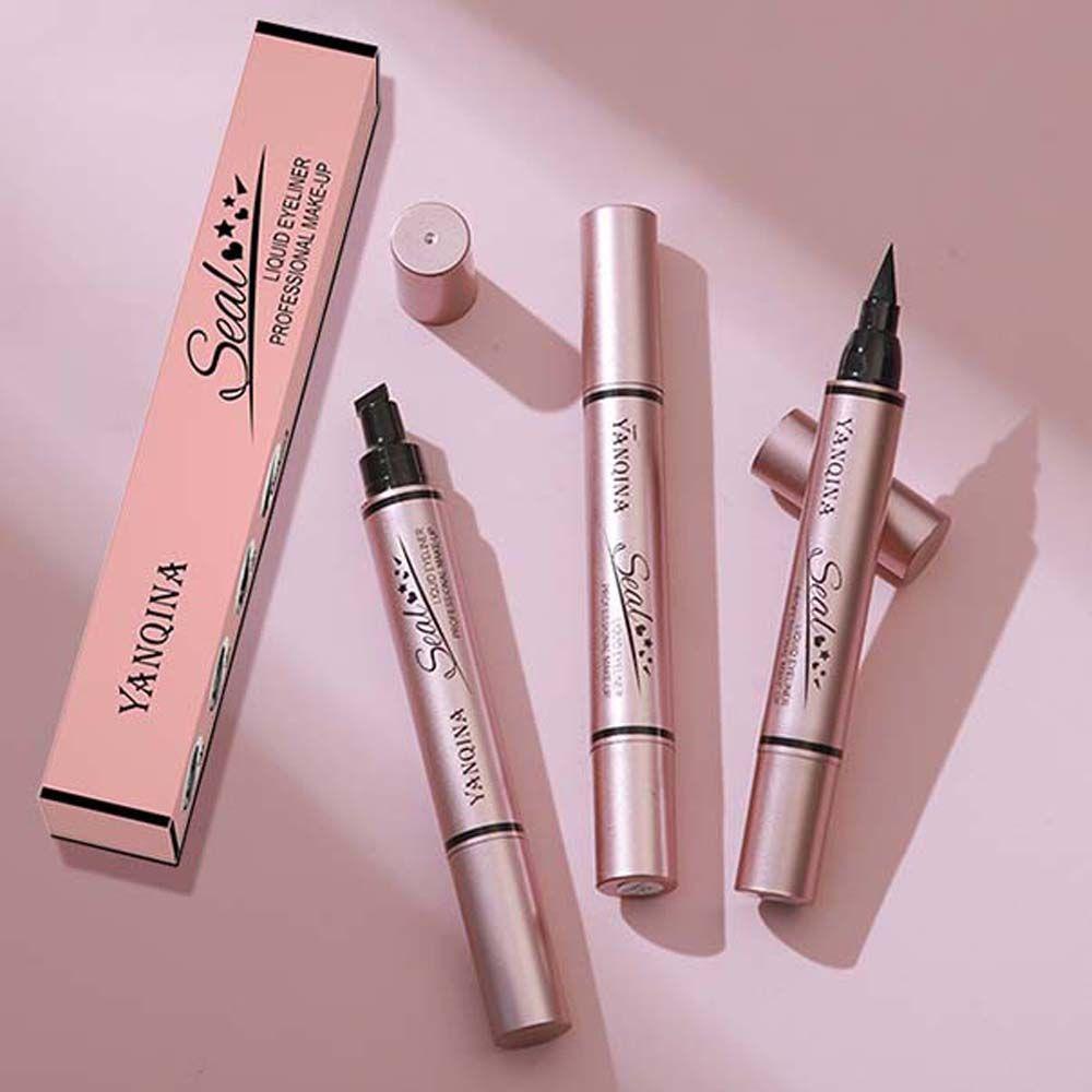 Bút Kẻ Mắt Dạng Đóng Dấu Lâu Trôi Chống Thấm Nước Thiết Kế Trái Tim Dễ Thương