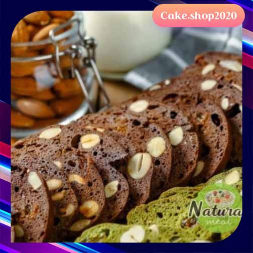 Bánh ăn kiêng Biscotti nhiều vị, bánh ăn kiêng không đường 250g - B01
