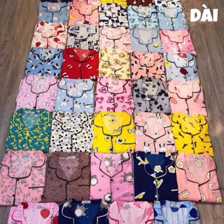 Đồ bộ Kate Thái loại 1 tay dài quần dài