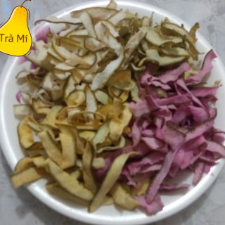 VỎ BƯỞI SẤY GIÒN NHIỀU VỊ