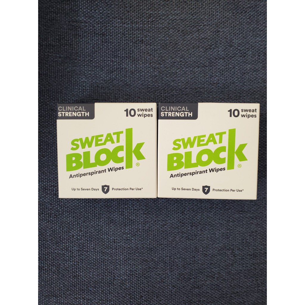 10 Gói Chứa Miếng Thấm Ngăn Mồ Hôi Nách SWEATBLOCK